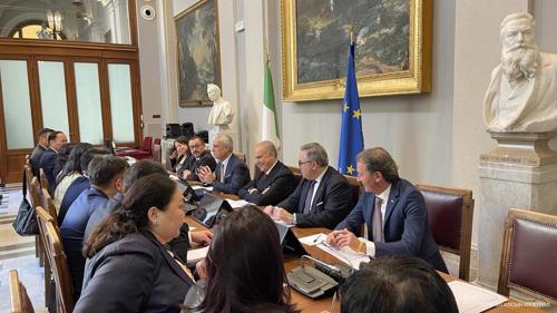 Монгол-Италийн парламентын бүлгийн хурал боллоо