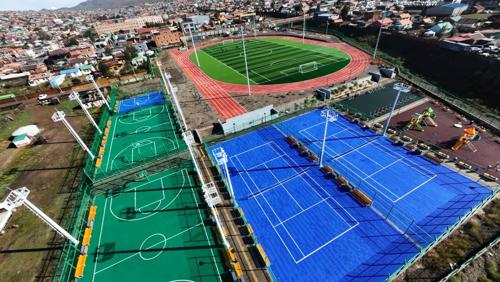 Сонгинохайрхан дүүргийн 3 дугаар хороонд спорт цогцолборын бүтээн байгуулалтыг ашиглалтад орууллаа