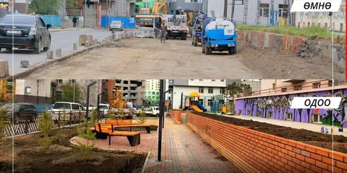 Баянзүрх дүүрэгт гарааш буулгасан 38 байршлыг иргэдийн хүсэлтэд тулгуурлан тохижуулжээ