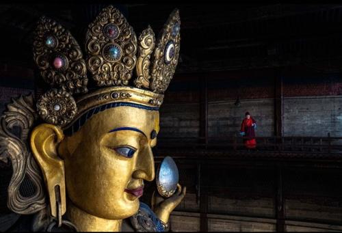 Залуу гэрэл зурагчин Б.Жамъяндоржийн “Жанрайсаг” шилдэг зургаар тодорлоо