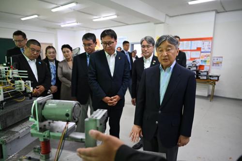 Япон Улсын Цог Жавхлант Эзэн Хаан Нарүхито “Монгол Коосэн” технологийн коллежид зочиллоо