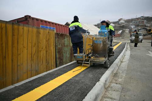 Д.Тайван: СХД-ийн 129 дүгээр сургууль орчмын авто замын ажил ирэх сард дуусна