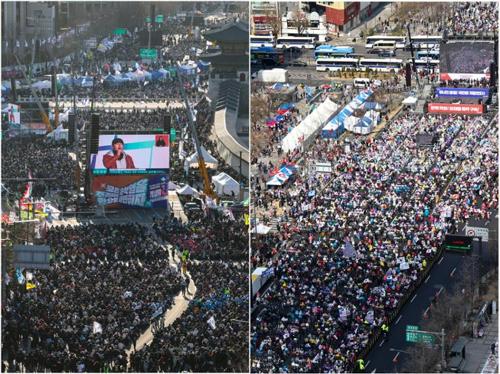 БНСУ:Ерөнхийлөгчийнхөө төлөө 15 мянган жагсагч цугларчээ