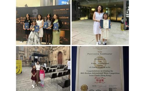 Монгол сурагчид сонгодог хөгжмийн ОУ-ын хоёр уралдаанаас дөрвөн "Гран при" шагнал хүртжээ