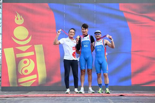 Улаанбаатар хотод болсон дуатлоны Азийн цомын тэмцээнээс Э.Болор-Эрдэнэ алтан медаль хүртэв